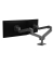 Monitor-Halterung LX Pro Dual Side-By-Side 45-686-293 dunkelgrau für 2 Monitore, Tischbohrung, Tischklemme