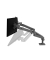 Monitor-Halterung LX Pro Dual Side-By-Side 45-686-293 dunkelgrau für 2 Monitore, Tischbohrung, Tischklemme