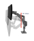 Monitor-Halterung LX Pro Dual Stacking 45-690-293 dunkelgrau für 2 Monitore, Tischbohrung, Tischklemme