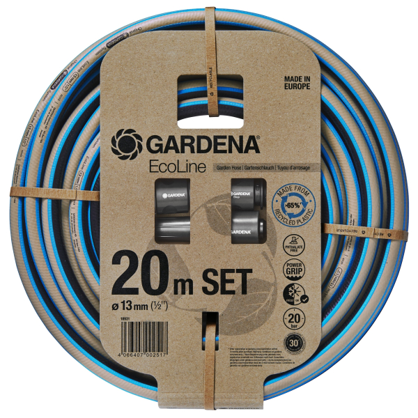 4066407002517 - Ecoline Schlauchset 13mm 1 2Zoll 20m 4066407002517 Gardena