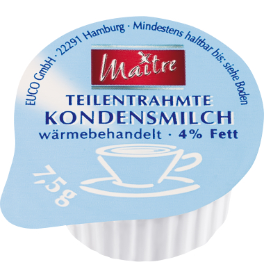 Kondensmilch 4% 7,5g 240St