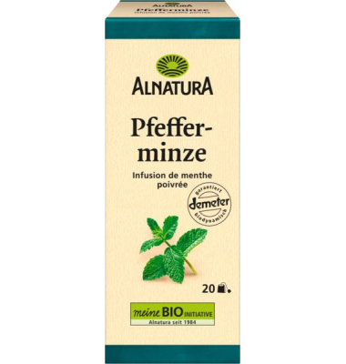 Pfefferminze Bio-Tee 20 Portionen