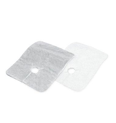 Vlies-Kompressen ABE tracheal mit Y-Schnitt 4119 weiß 8,0 x 10,0 cm