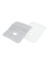 Vlies-Kompressen ABE tracheal mit Y-Schnitt 4119 weiß 8,0 x 10,0 cm