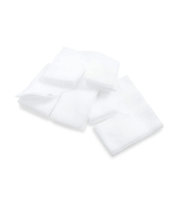 Mull-Kompressen BeeSana mit Y-Schnitt 1232 weiß 5,0 x 5,0 cm, 25x