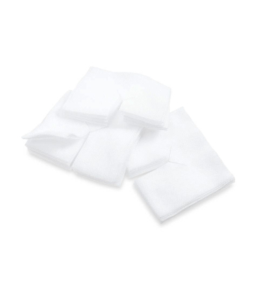 Mull-Kompressen BeeSana mit Y-Schnitt 1232 weiß 5,0 x 5,0 cm, 25x