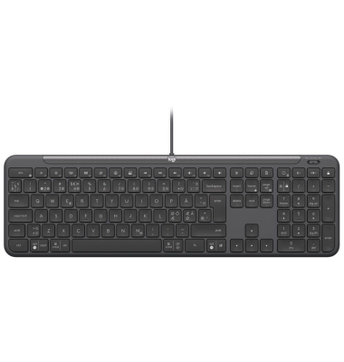 Signature Slim Wired K620 Tastatur kabelgebunden schwarz