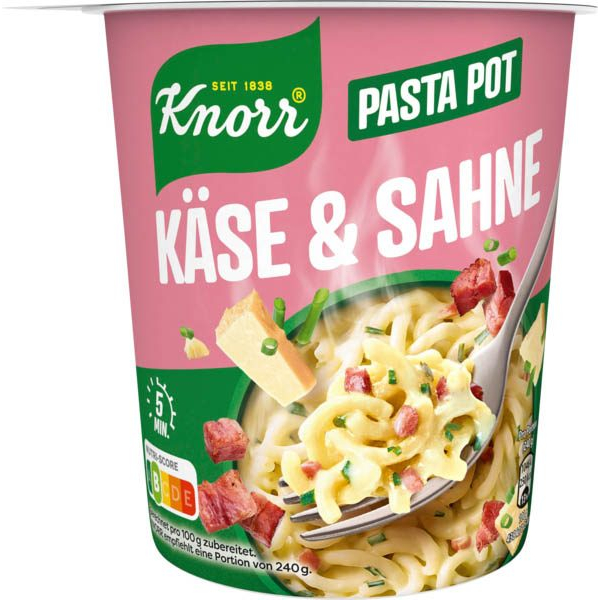 8720182838889 - PASTA POT KÄSE & SAHNE Fertiggericht 8720182838889 63 Gramm