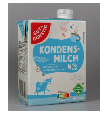 Kondensmilch 4Prozent 340g