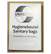 Hygienebeutel 446017600 Universal, weiß