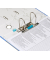 Ordner Smart Pro 10456 100202149, A4 80mm breit PP vollfarbig blau