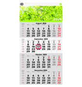 Wandkalender 5103-26, oeco, 33x58,8cm (BxH), 2026