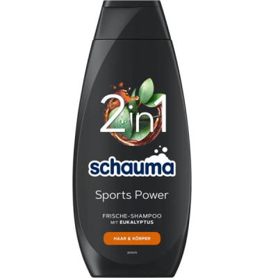Sports Power 2in1 Shampoo 400 ml Sports Power 2in1 Shampoo 400 ml