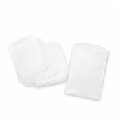 unisex Einmalwaschlappen BeeSana weiß Einheitsgröße
