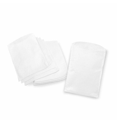 unisex Einmalwaschlappen BeeSana weiß Einheitsgröße