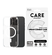 URBAN COMBAT Handy-Cover für Apple iPhone 16 Pro weiß
