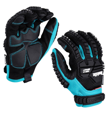 Arbeitshandschuhe, Synthetisches Leder, schwarz, Gr&ouml;&szlig;e 8