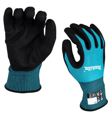 Arbeitshandschuhe, blau/schwarz