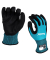 Arbeitshandschuhe, blau/schwarz