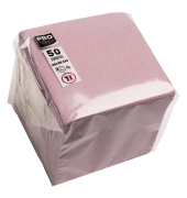 Servietten altrosa 2-lagig 20,0 x 20,0 cm