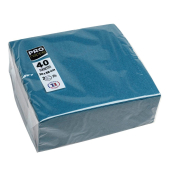 Servietten pazifikblau 2-lagig 38,0 x 38,0 cm