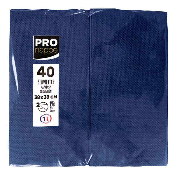 3281516239109 - Servietten marineblau 2-lagig 380 x 380 cm 3281516239109 40 Stück 3281516239109 - Servietten marineblau 2-lagig 380 x 380 cm 3281516239109 40 Stück