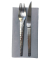 Servietten SV623930I, grau / Uni, 2-lagig, 38x38cm
