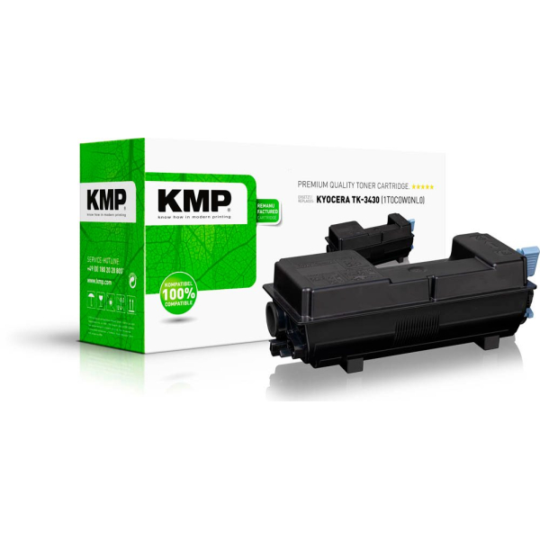 4011324000689 -  schwarz Toner kompatibel zu KYOCERA TK-3430 4011324000689 KMP