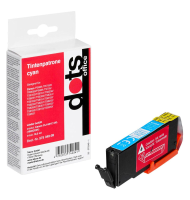  cyan Druckerpatrone kompatibel zu Canon CLI-581 C XXL