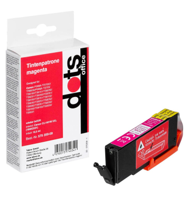  magenta Druckerpatrone kompatibel zu Canon CLI-581 M XXL