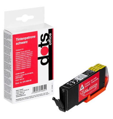  schwarz Druckerpatrone kompatibel zu Canon CLI-571 XL BK