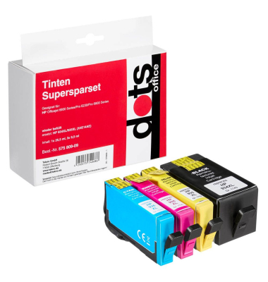  schwarz, cyan, magenta, gelb Druckerpatronen kompatibel zu HP 934XL935XL (X4E14AE), 4er-Set