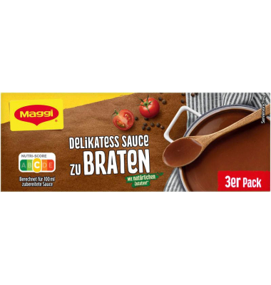 Delikatess Sauce zu Braten 28x