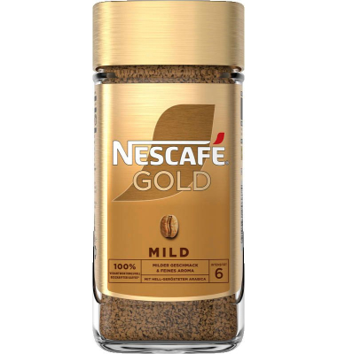 Gold mild Instantkaffee, kräftig, 200,0 g
