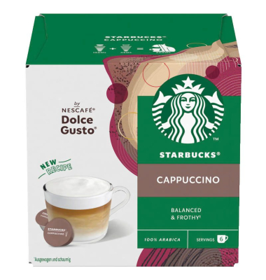 Balanced & Frothy Kaffeekapseln, mild, 6 Portionen