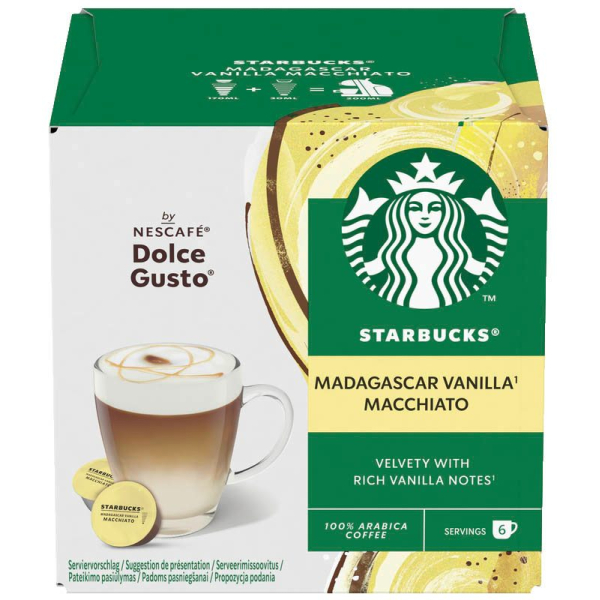7613287335159 - Madagascar Vanilla Kaffeekapseln mild 6 Portionen 7613287335159 132 Gramm 7613287335159 - Madagascar Vanilla Kaffeekapseln mild 6 Portionen 7613287335159 132 Gramm
