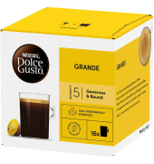 Grande Kaffeekapseln, mild, 16 Portionen