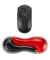 Handballenauflage Slim Duo Gel für Maus rot