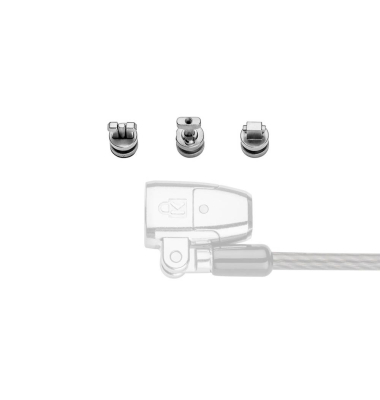 ClickSafe Universelles Anker-Set für Notebookschloss