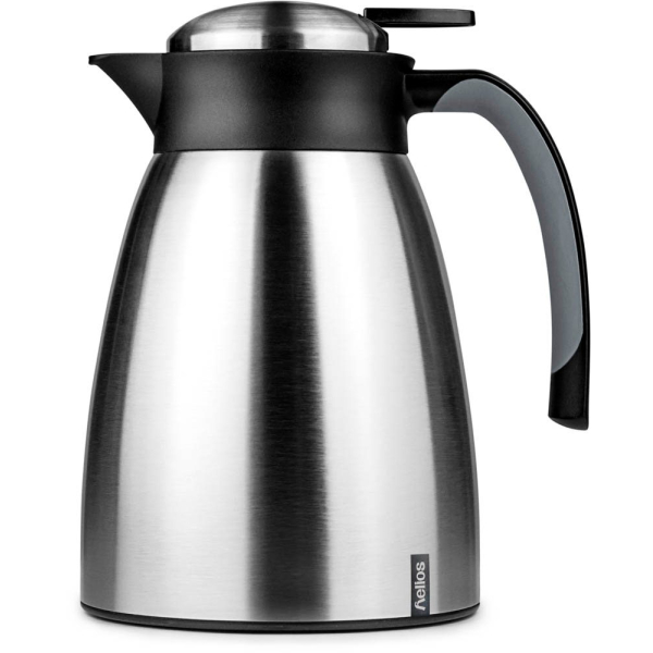 4006657023849 - Isolierkanne Snap Edelstahlschwarz 10 l 4006657023849 helios