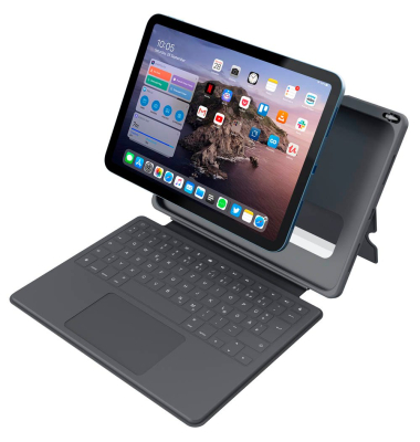 Smart Rugged Touch PLUS Keyboard 10,9 Tablet-Tastatur schwarz geeignet für Apple iPad 10. Gen (2022), Apple iPad 10. Gen (2024)