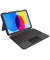 Smart Combo Touch Keyboard Tablet-Tastatur grau geeignet für Apple iPad 10. Gen (2022), Apple iPad 10. Gen (2024), Apple iPad (A