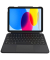 Smart Combo Touch Keyboard Tablet-Tastatur grau geeignet für Apple iPad 10. Gen (2022), Apple iPad 10. Gen (2024), Apple iPad (A