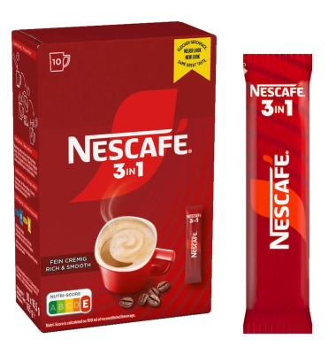 3in1 Classic Instantkaffee, mild, 10 x 16,5 g