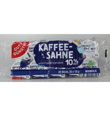 Kaffeesahne 10% 20x10g