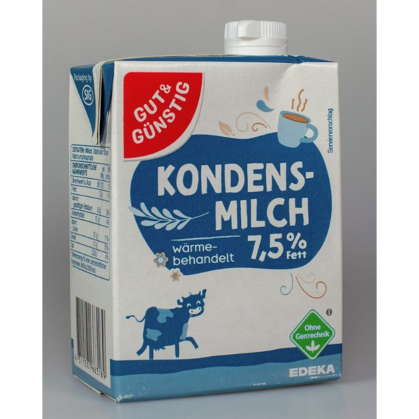 4311501663189 - Kondensmilch 75% 340g 4311501663189 340 Gramm