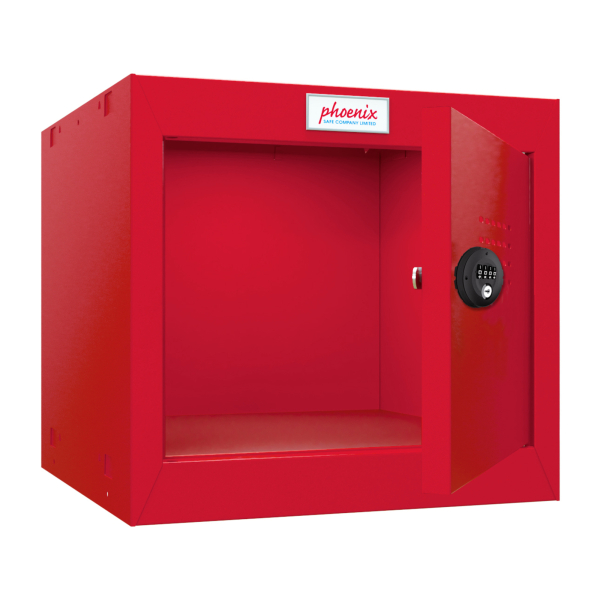 5032548009516 - Würfel-Schließfach 44l Zahlenschloss rot 5032548009516 Phoenix Safe 5032548009516 - Würfel-Schließfach 44l Zahlenschloss rot 5032548009516 Phoenix Safe