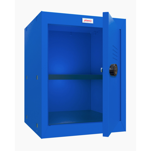 5032548009622 - Würfel-Schließfach 66l Zahlenschloss blau 5032548009622 Phoenix Safe