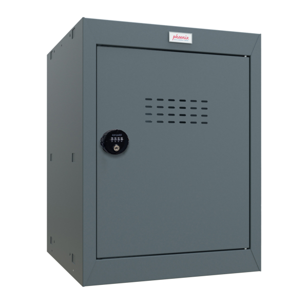 5032548009646 - Würfel-Schließfach 66l Zahlenschloss anthrazit 5032548009646 Phoenix Safe