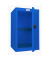 Tresor W&uuml;rfel-Schlie&szlig;fach CL0644BBC CL 87 l 9kg blau mit Zahlenschloss Stahl, pulverbeschichtet